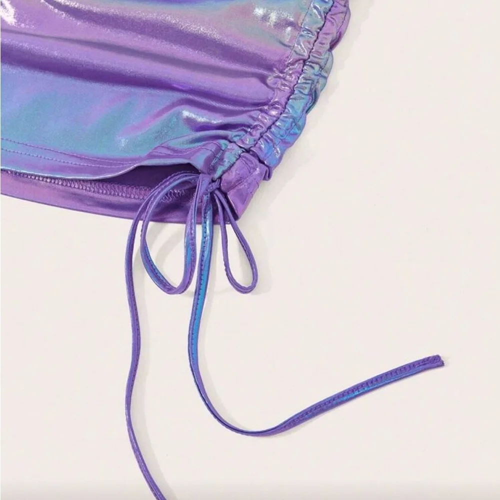 Iridescent Purple Two-Piece Set - Picture 4 of 8